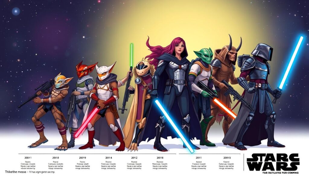 Star Wars Eclipse character progression