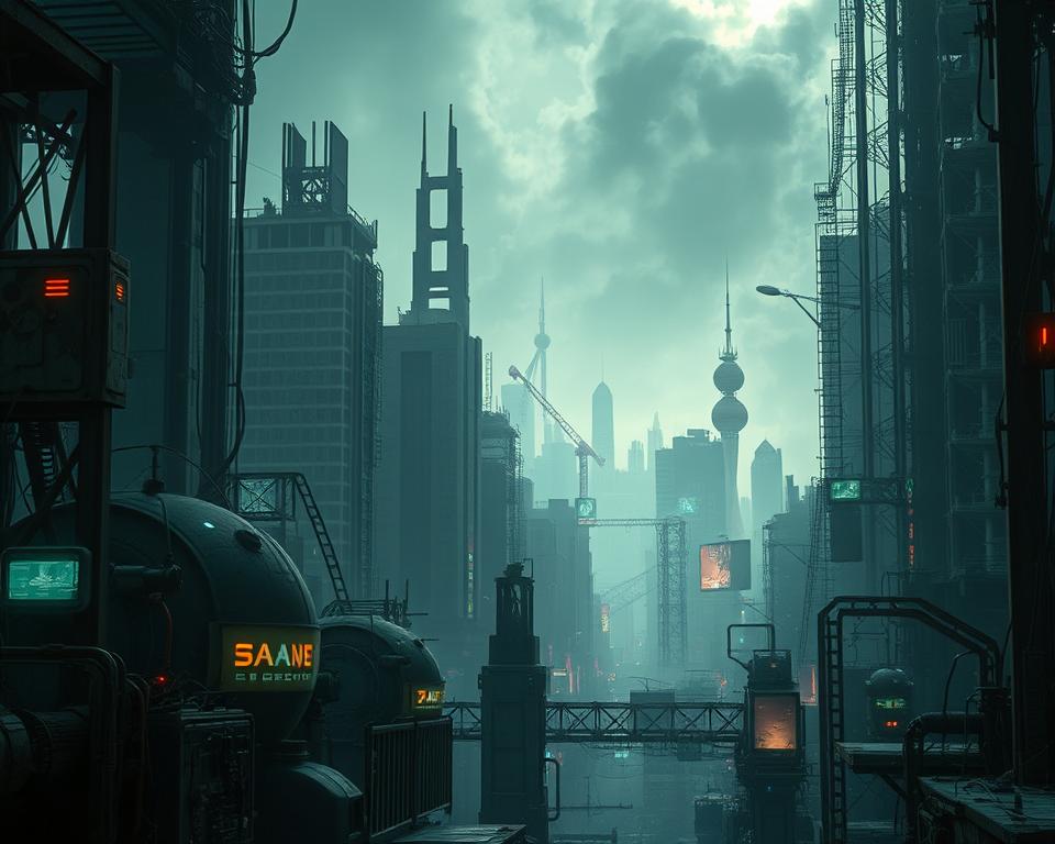 Futuristic Urban Decay Technology